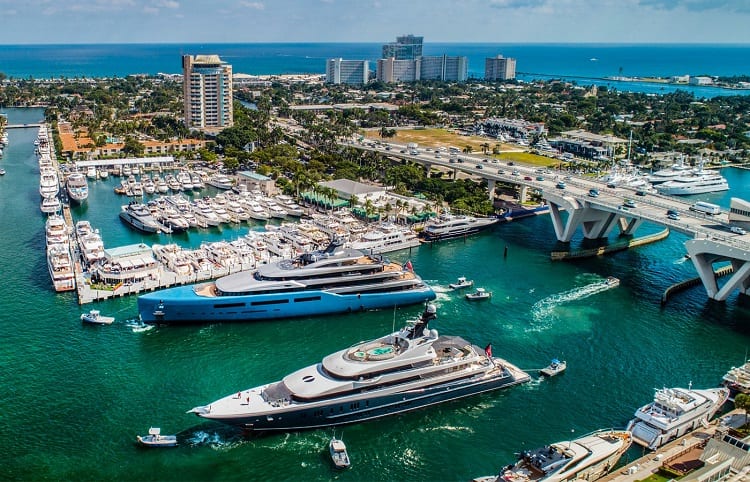 The Fort Lauderdale International Boat Show